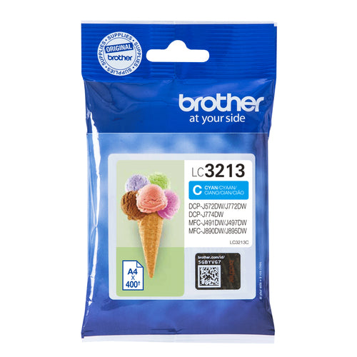 Brother LC3213C bläckpatroner Original Hög (XL) avkastning Cyan