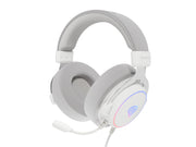 GENESIS Neon 764 Headset Kabel Huvudband Spela USB Type-A Vit