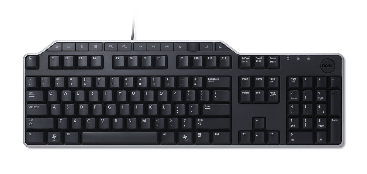 DELL KB522 tangentbord Universal USB QWERTY Dansk Svart