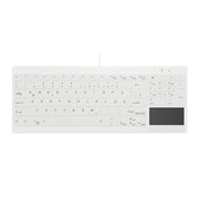 Contour Design Active Key AK-C7412 tangentbord Medical USB QWERTZ tyska Vit