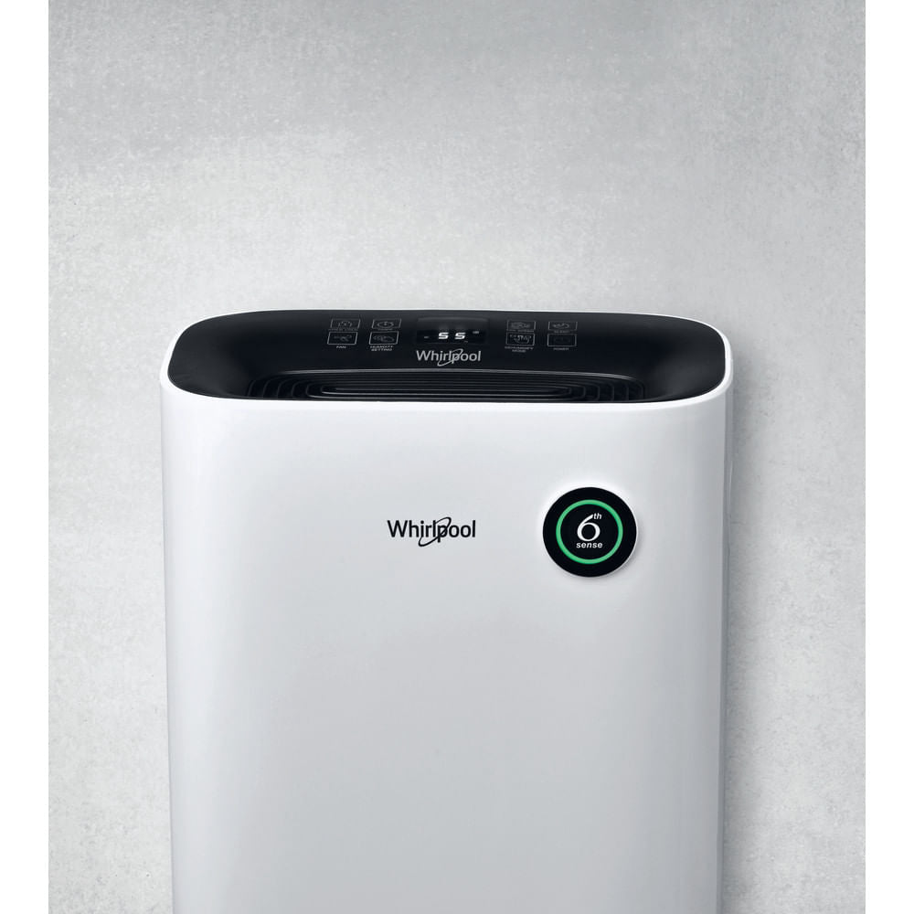 Whirlpool DE20W5252 6,5 l 44 dB 420 W Svart avfuktare