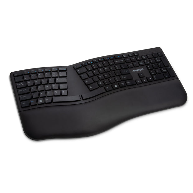 Kensington Pro Fit Ergo Trådlöst Tangentbord (Svart)