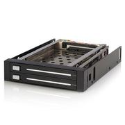 StarTech.com 2 enheter 2,5" hyllfri hot swap SATA med flyttbara bakpanelshyllor