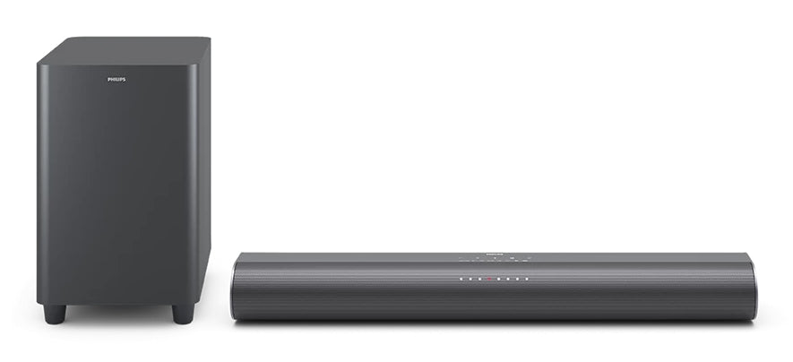 Philips TAB6100/10 soundbar-högtalare Grå 2.1 kanaler 80 W