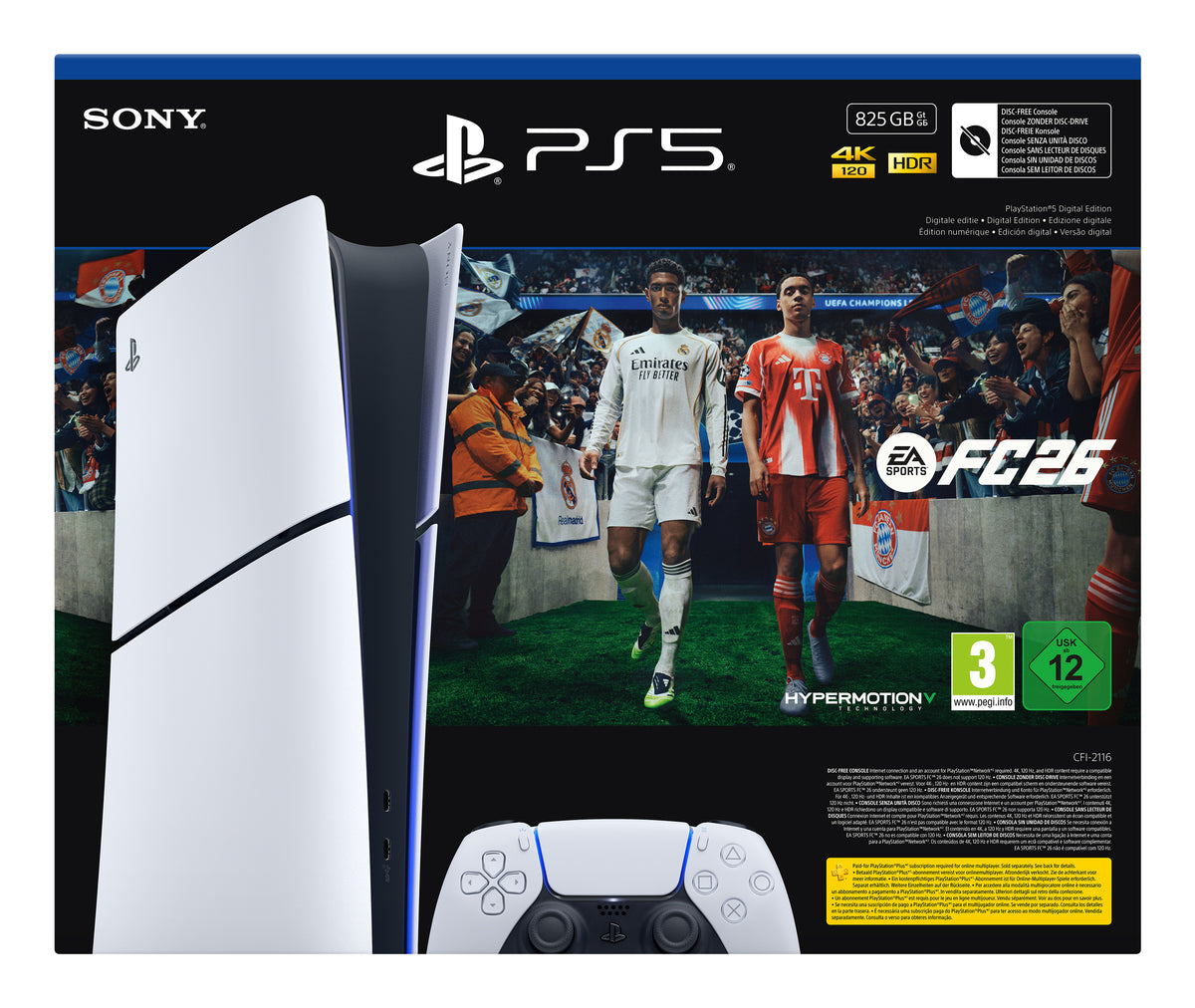 Sony Interactive Entertainment PlayStation 5 Digital + EA Sports FC 26 Bundle