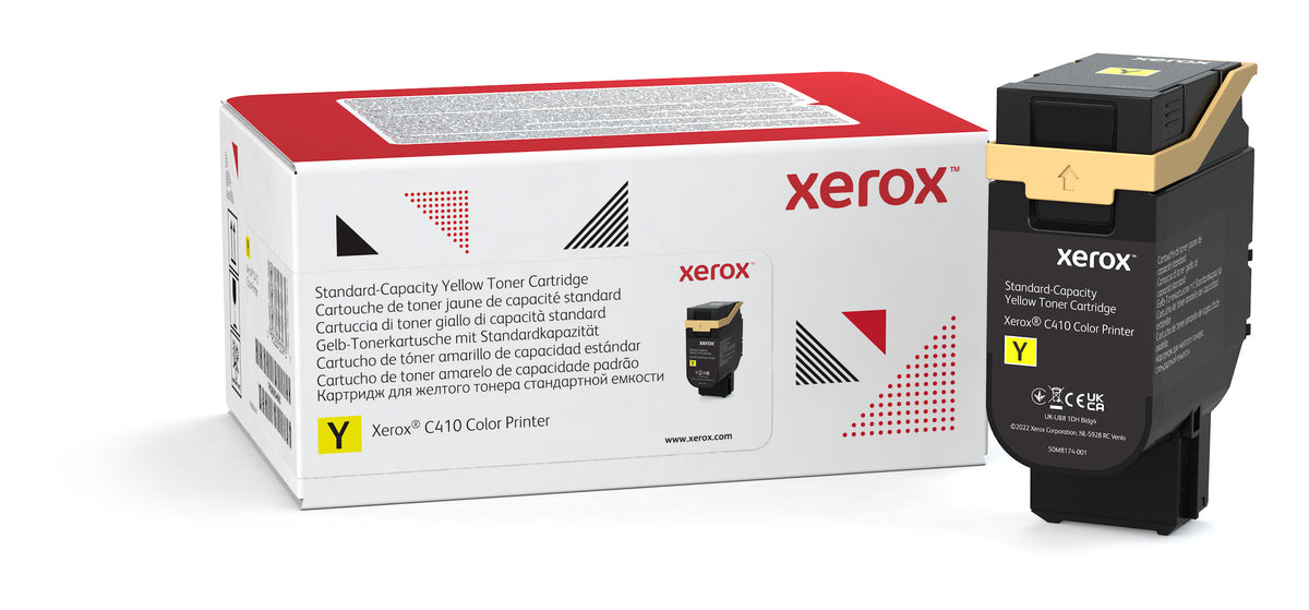 Xerox C410 / VersaLink C415 gul tonerkassett