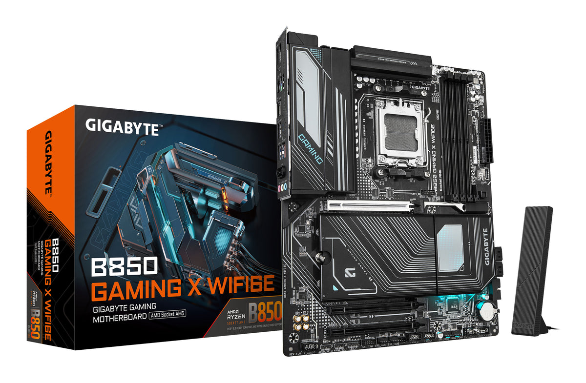GIGABYTE B850 GAMING X WIFI6E moderkort AMD B850 AM5-sockel ATX