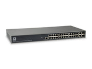 LevelOne GEL-2681 nätverksswitchar hanterad L3 Gigabit Ethernet (10/100/1000) Svart