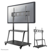 Neomounts NS-M4000BLACK multimediavagnar & ställ Svart Fast golvställ