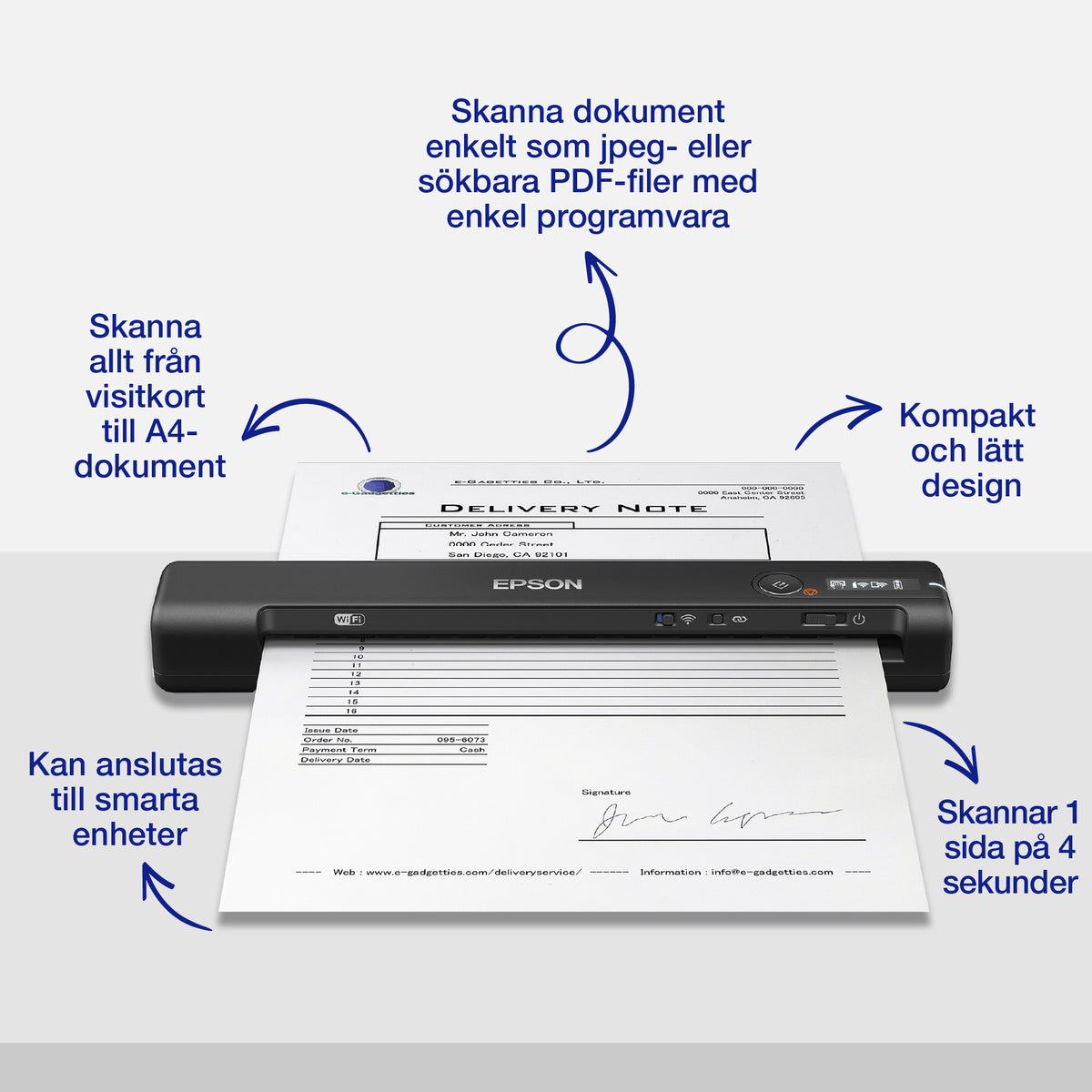 Epson WorkForce ES-60W