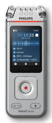 Philips DVT4115 Digital Voice Tracer Flashkort Krom