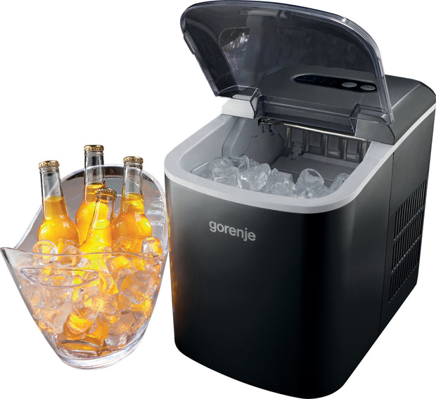 Gorenje MC1200B Bärbar iskubsmaskin 12 kg/24h 120 W Svart