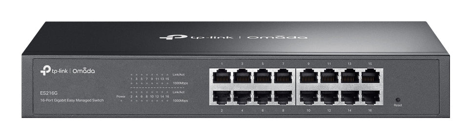 TP-Link Omada ES216G nätverksswitchar hanterad L2 Gigabit Ethernet (10/100/1000)