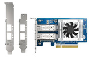 QNAP QXG-25G2SF-CX6 nätverkskort Intern Fiber 25000 Mbit/s