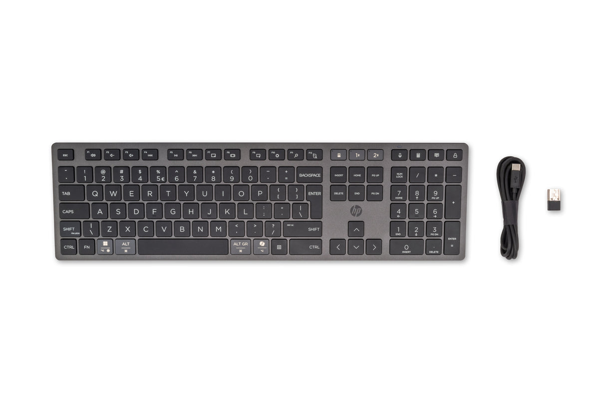 HP 720 trådlöst och laddningsbart tangentbord för flera enheter