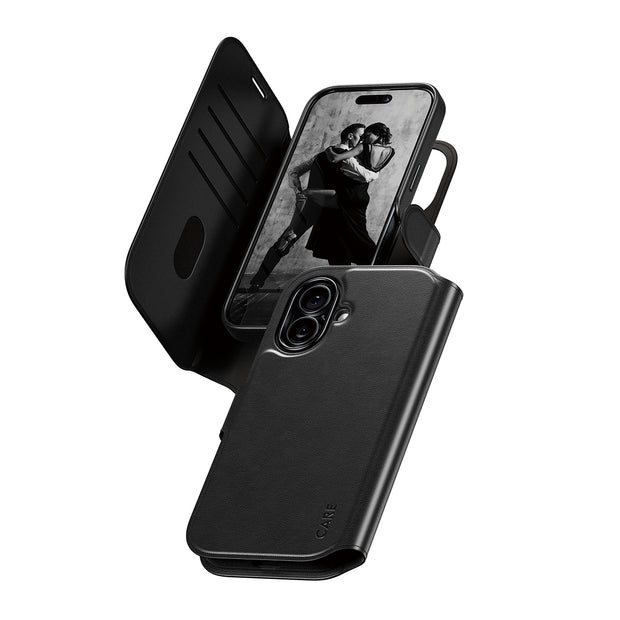 PanzerGlass CARE by Tango 2-in-1 Wallet Case w. MagSafe iPhone 17