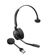 Jabra Engage 55 Headset Trådlös Huvudband Kontor/callcenter Svart