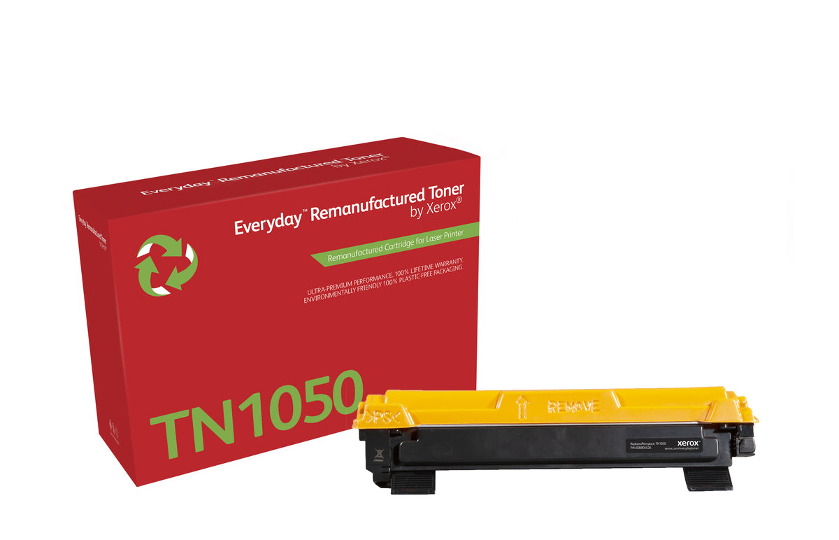 Everyday Mono Remanufactured Toner by Xerox compatible with Brother TN1050