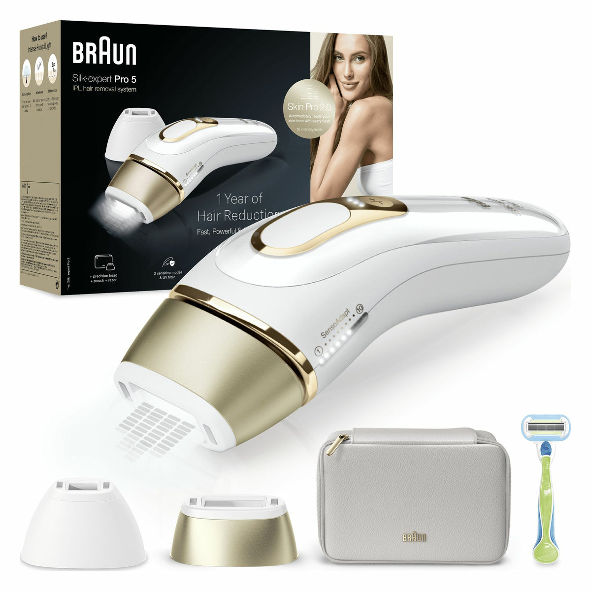 Braun PL5152 Intensivt pulserat ljus (IPL) Guld