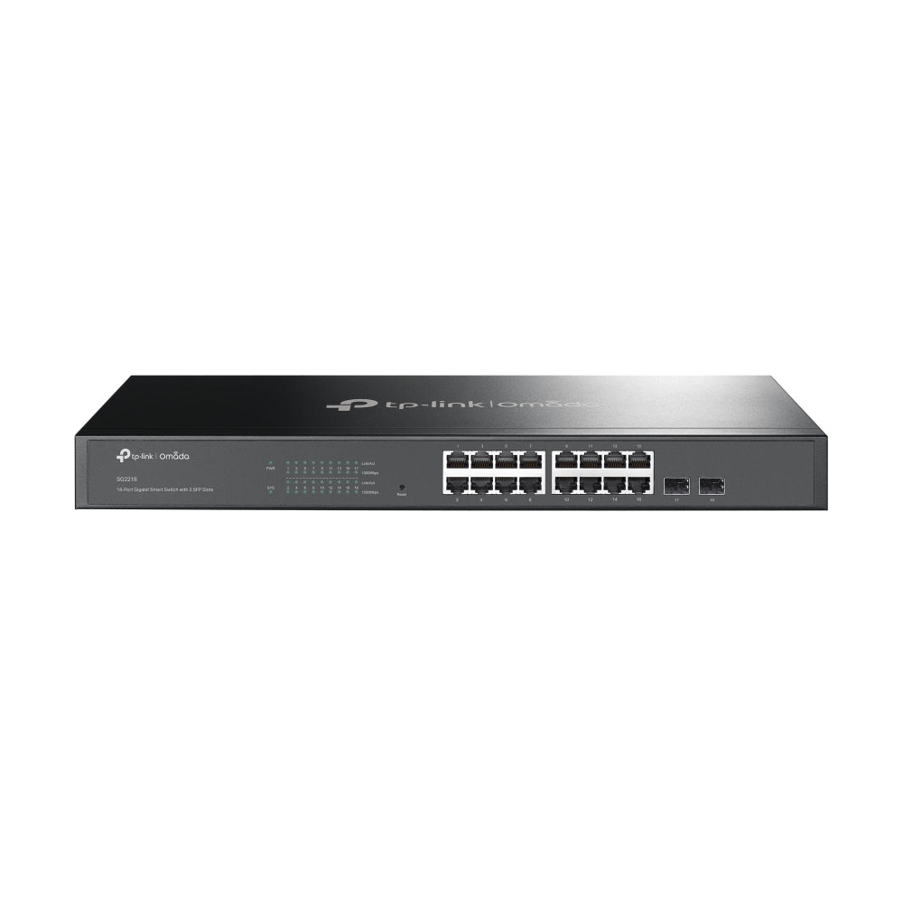 TP-Link Omada SG2218 nätverksswitchar hanterad L2/L2+ Gigabit Ethernet (10/100/1000) 1U Svart