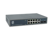 LevelOne GEP-1221 nätverksswitchar Ohanterad Gigabit Ethernet (10/100/1000)