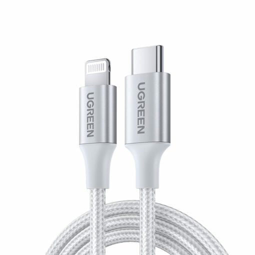 Ugreen 70523 belysningskabel 1 m Silver