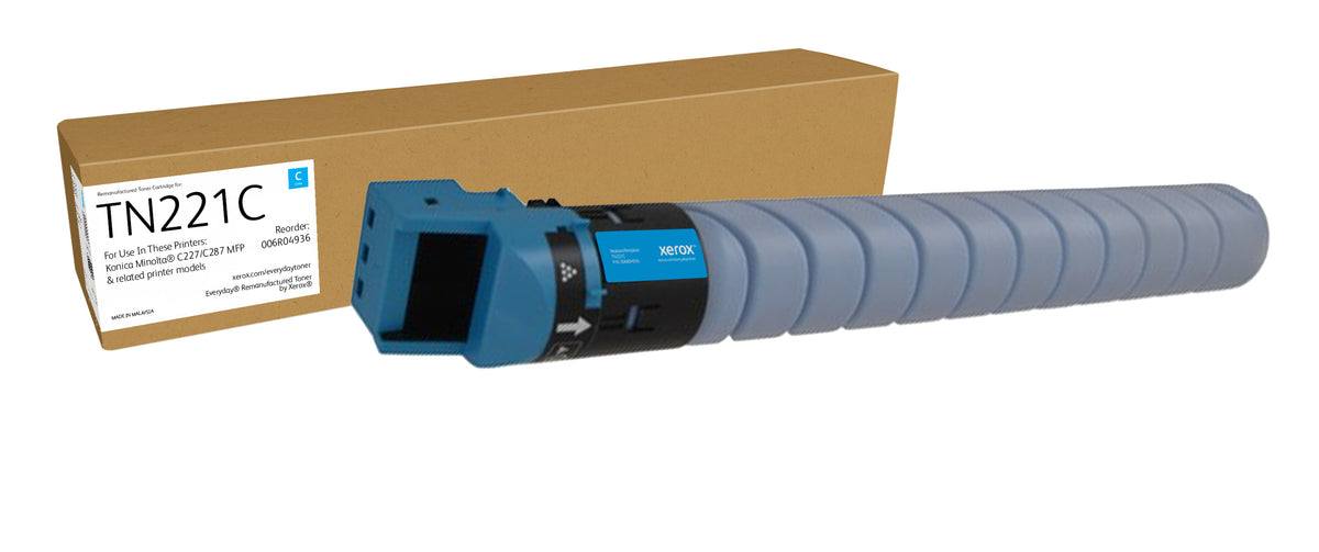 Everyday Cyan Remanufactured Toner by Xerox compatible with Konica Minolta A8K3430 (A8K3430)