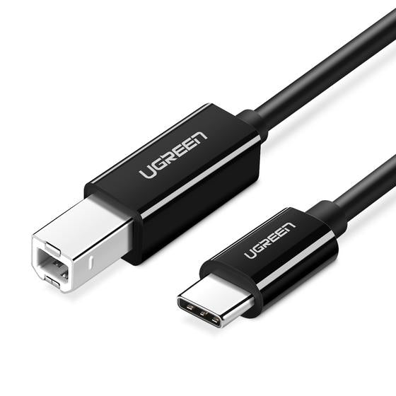 Ugreen 50446 USB-kablar USB 2.0 2 m USB C Mini-USB B 0,48 Gbit/s Svart