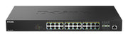 D-Link DMS-1250-28P/E nätverksswitchar hanterad L2 2.5G Ethernet (100/1000/2500)