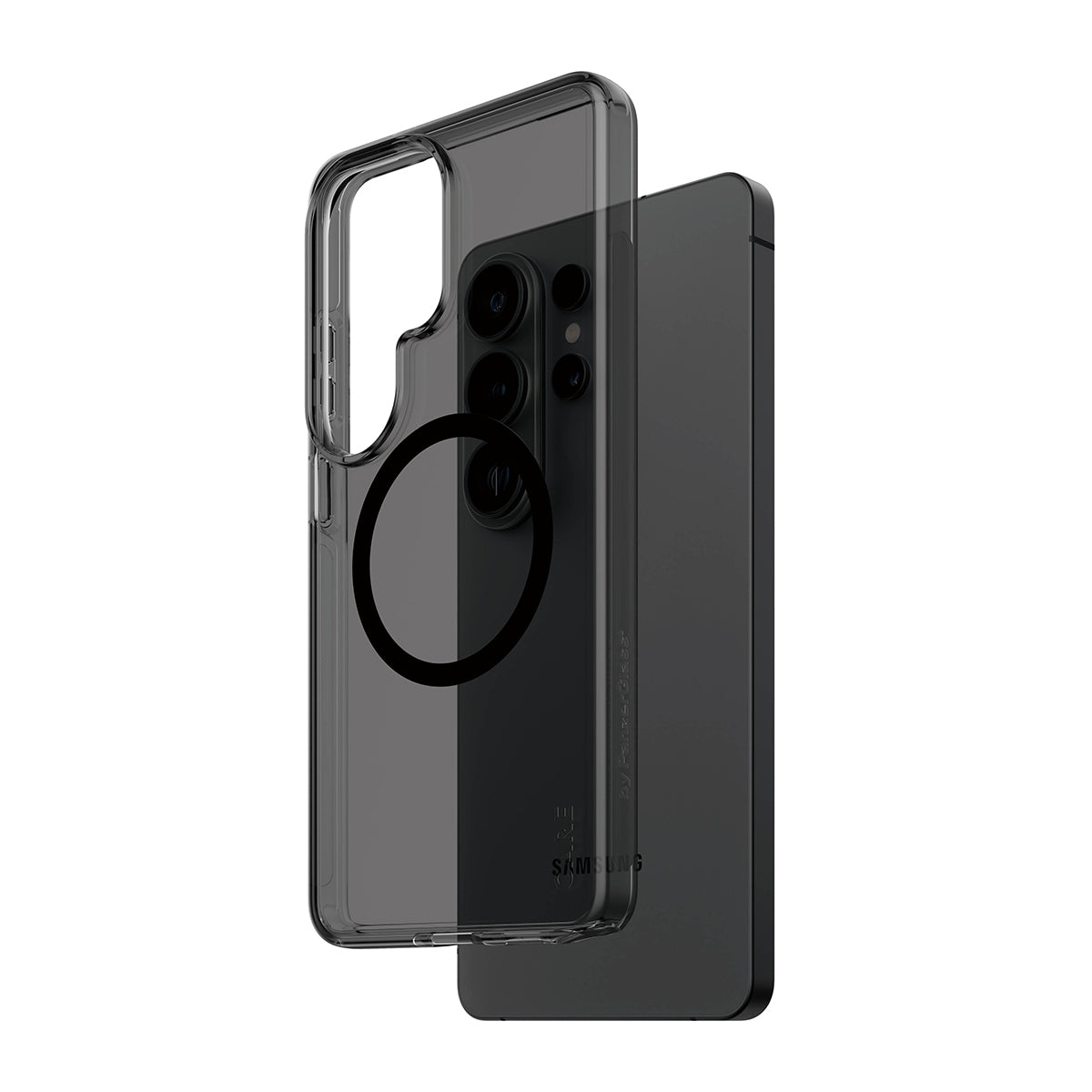 PanzerGlass CARE by Smokey Case w. Black Qi Samsung Galaxy S26 Ultra