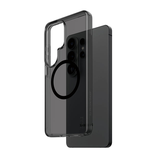 PanzerGlass CARE by Smokey Case w. Black Qi Samsung Galaxy S26 Ultra