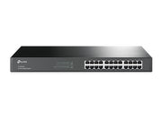 TP-Link TL-SG1024 Ohanterad Gigabit Ethernet (10/100/1000) 1U Svart
