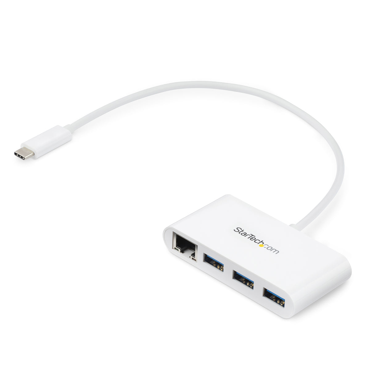 StarTech.com USB-C-hubb med 3 portar och Gigabit Ethernet - 1x1G