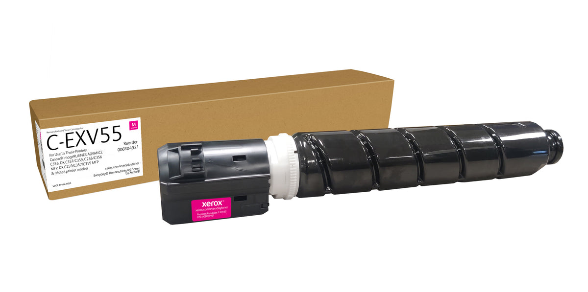 Everyday Magenta Remanufactured Toner by Xerox compatible with Canon C-EXV55