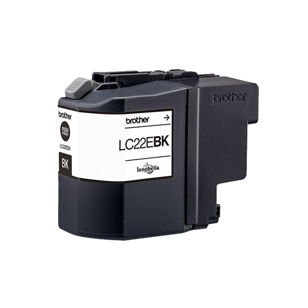 Brother LC22EBK bläckpatroner Original Svart