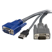 StarTech.com SVUSBVGA6 KVM-kablar Svart 1,8 m