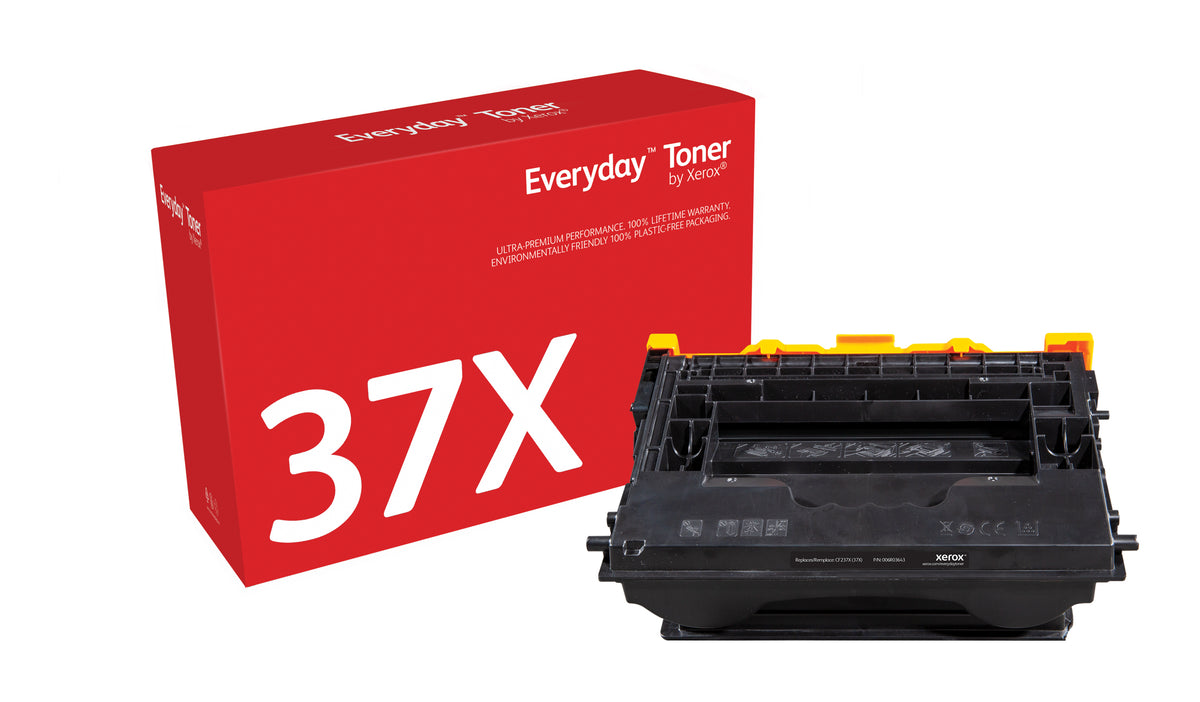 Everyday Svart Toner by Xerox compatible with HP 37X (CF237X)