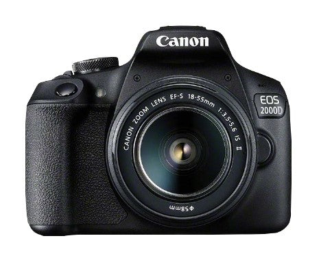 Canon EOS 2000D BK 18-55 IS II EU26 SLR-kamerauppsättning 24,1 MP CMOS 6000 x 4000
