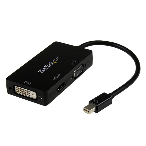 StarTech.com A/V-reseadapter: 3-i-1 Mini DisplayPort till VGA