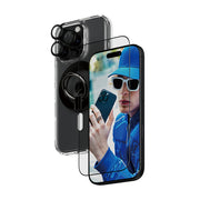 PanzerGlass 4-in-1 Protection Bundle iPhone 16 Pro Genomskinligt skärmskydd Apple