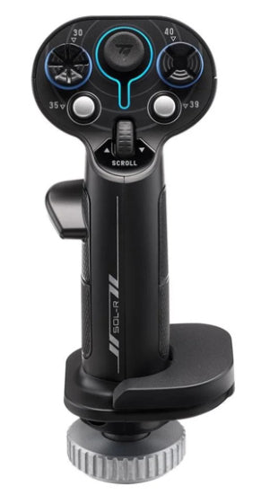Thrustmaster Sol-R 3 AVA Add-On Grip Svart USB Joystick Analog / Digital PC