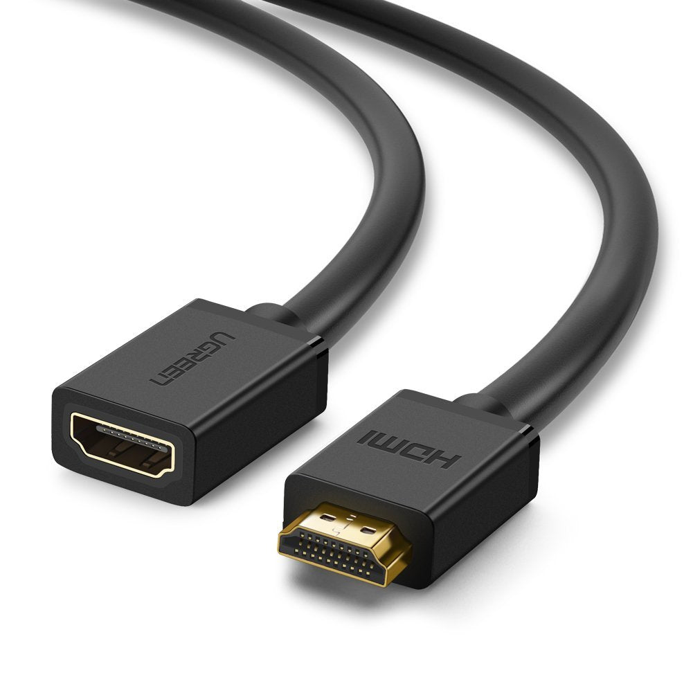 Ugreen 10141 HDMI-kabel 1 m HDMI Typ A (standard) Svart