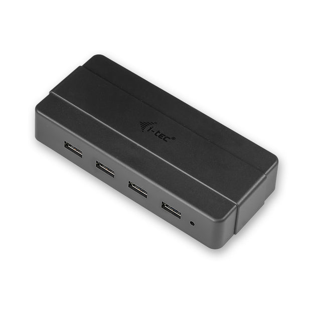i-tec U3HUB445 gränssnittshubbar USB 3.2 Gen 1 (3.1 Gen 1) Type-B 5000 Mbit/s Svart