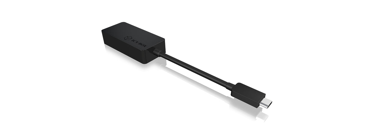 ICY BOX IB-AC534-C USB-grafikadapter 4096 x 2160 pixlar Svart