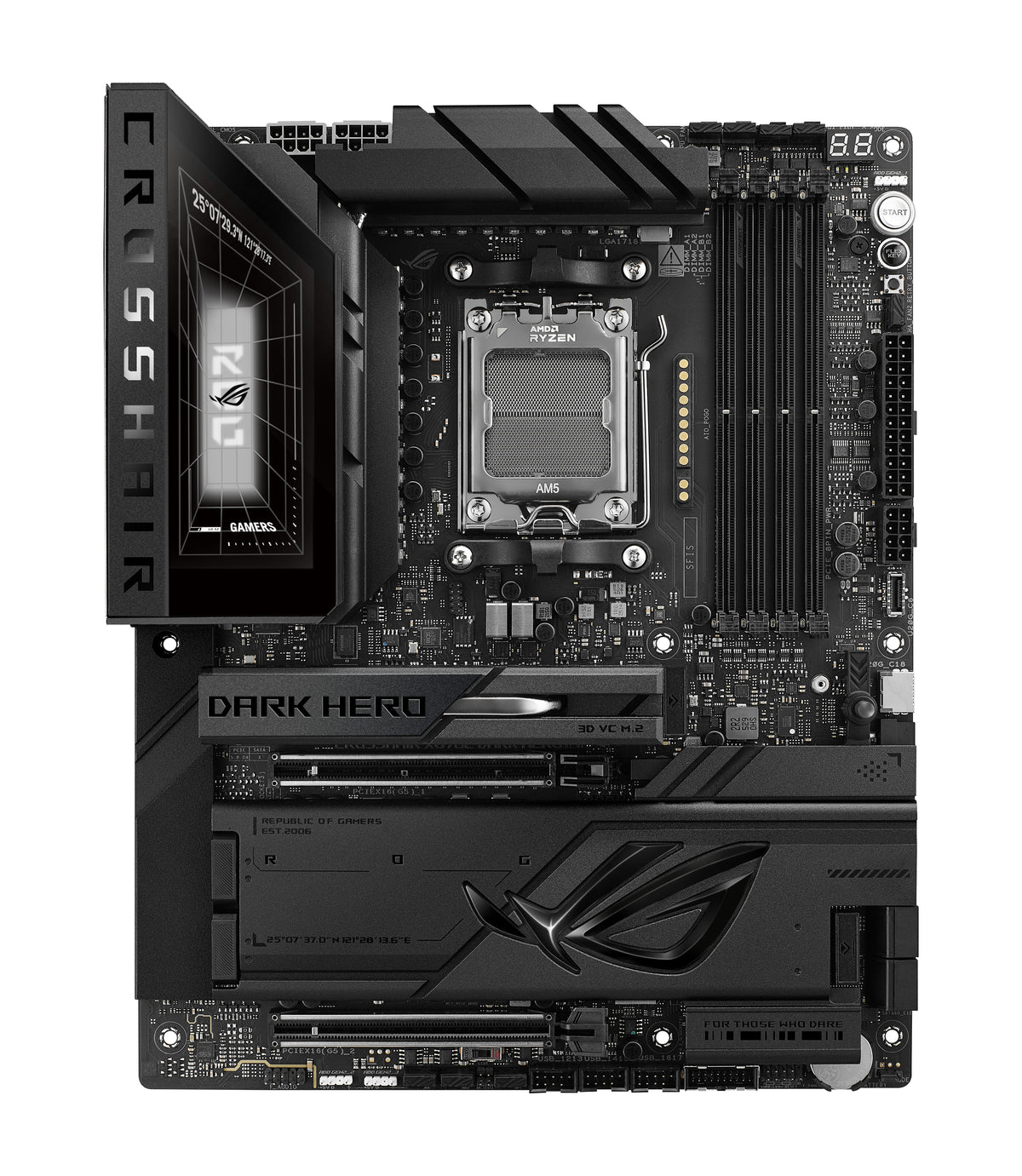 ASUS ROG CROSSHAIR X870E DARK HERO AMD X870E AM5-sockel ATX