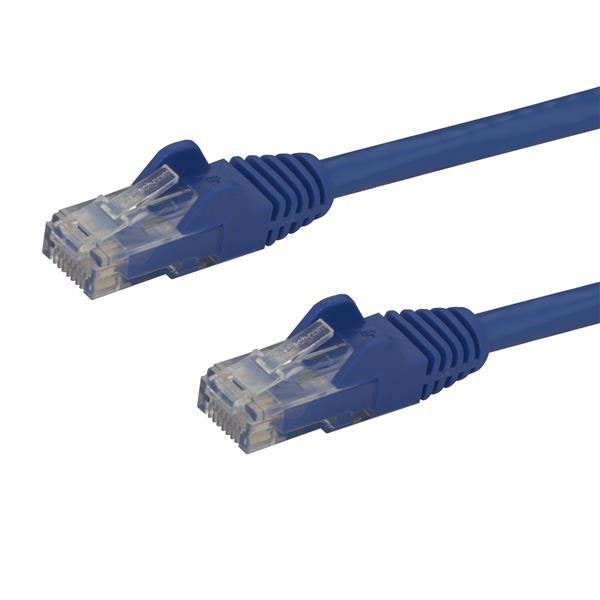 StarTech.com N6PATC2MBL nätverkskablar Blå 2 m Cat6 U/UTP (UTP)