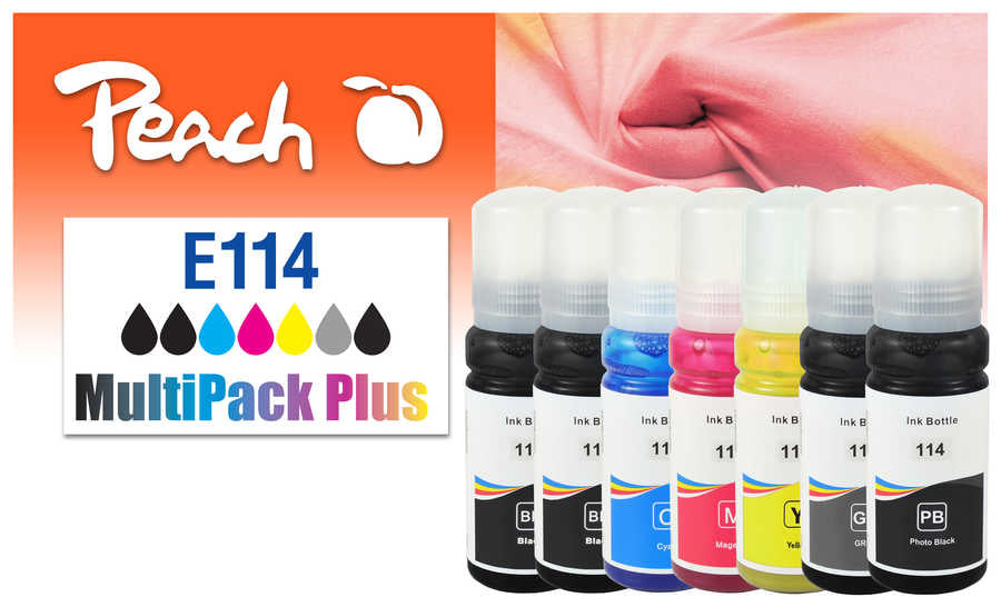 Peach 321707 bläckpatroner Kompatibel Standardavkastning Svart