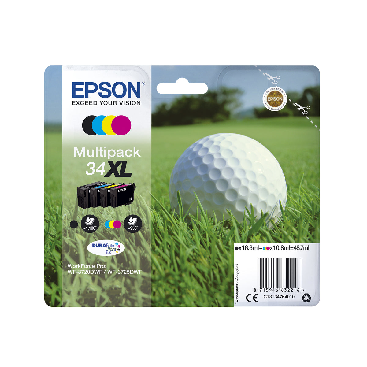 Epson Golf ball 34 Golfboll