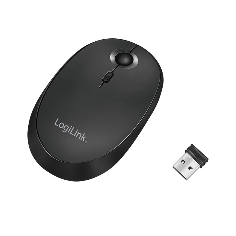 LogiLink ID0204 datormöss Kontor Ambidextrous Trådlös RF +