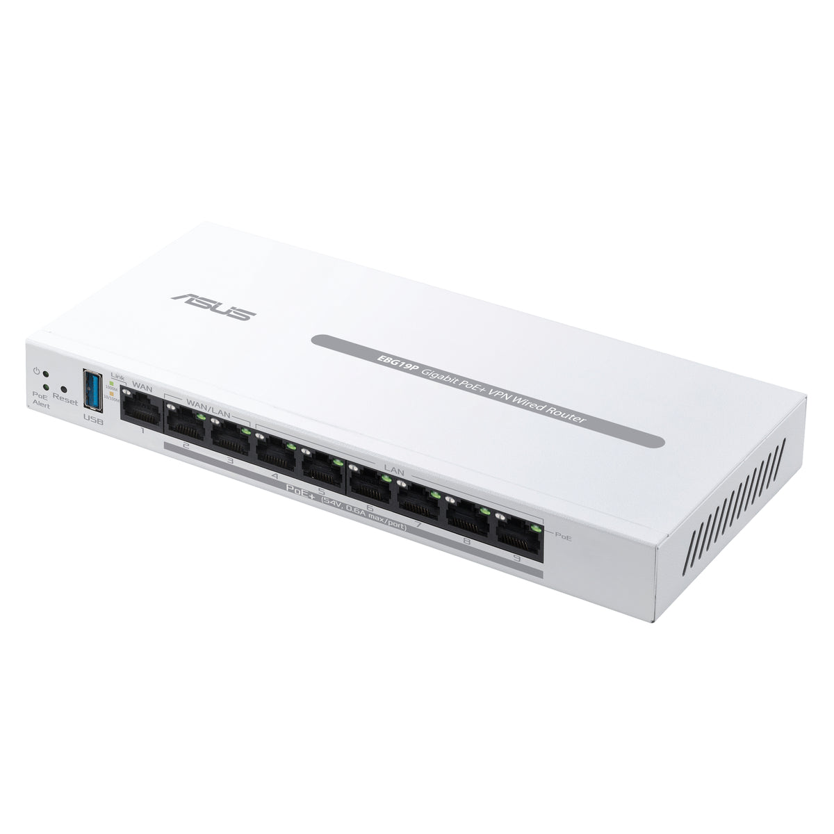 ASUS ExpertWiFi EBG19P kabelansluten router Gigabit Ethernet Vit